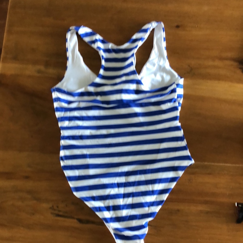 Striped bathing suit - Picture 2 of 4